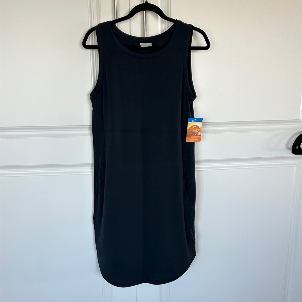 NWT Columbia Omni-Shade Black Sleeveless Dress